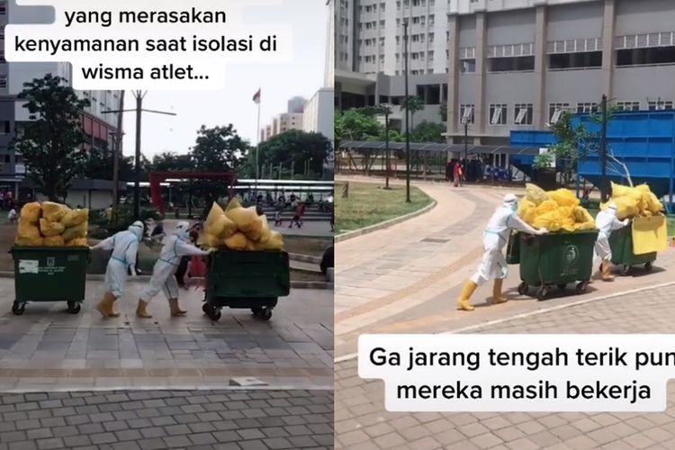 Kerja Keras Tim di Wisma Atlet demi Kenyamanan dan Kesembuhan Pasien Covid-19, Bikin Haru