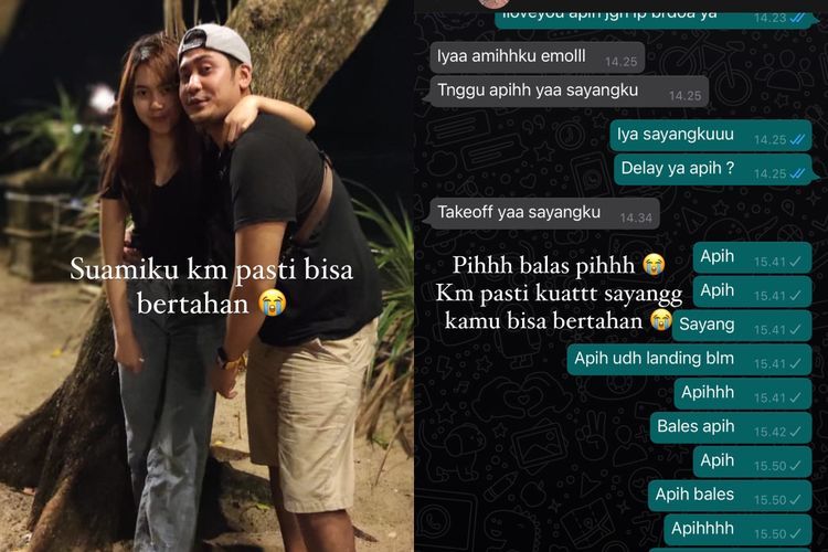 Pramugara Tampan Ini Diduga Berada di Pesawat yang Hilang, Istri: Kamu Pasti Bisa Bertahan