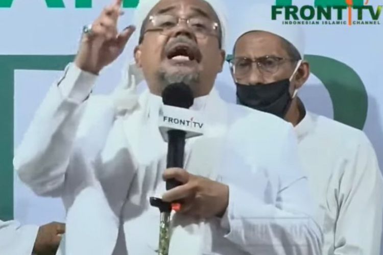 Habib Rizieq Shihab: Saya Gak Marah, Cuma Ada Umat yang Marah Ngancam Mau Kepung Lonte