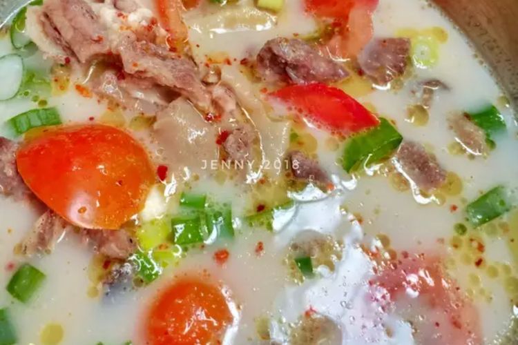 Begini Cara Mudah Membuat Soto Betawi Susu