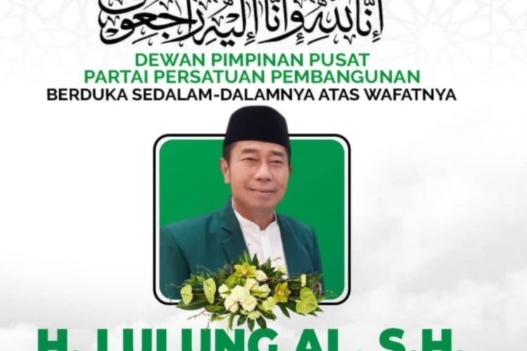 Jenazah Haji Lulung Dimakamkan di TPU Karet Bivak Sore Ini