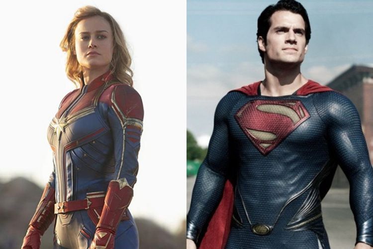 Tak Disangka, Rupanya Captain Marvel Merupakan Perwujudan Superman Versi MCU