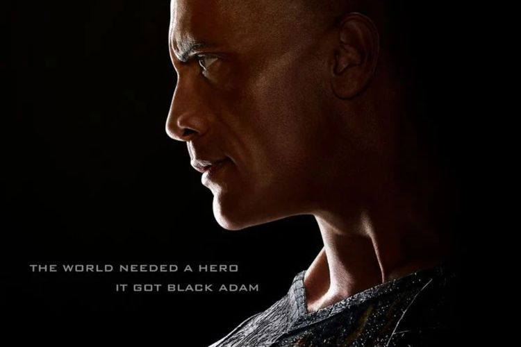 Akhirnya! Poster Black Adam Resmi Dirilis, Dwayne Johnson Terlihat Lebih Gahar