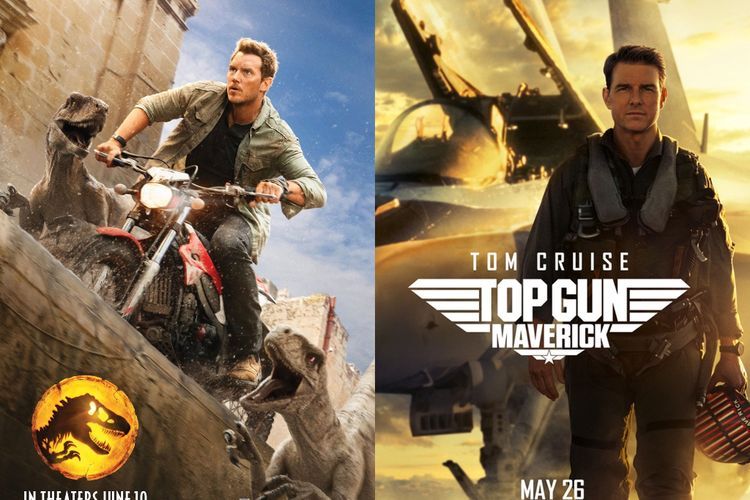 Daftar Penghasilan Film yang Rilis di Bioskop Juni 2022, Top Gun: Maverick Capai Rp13 T