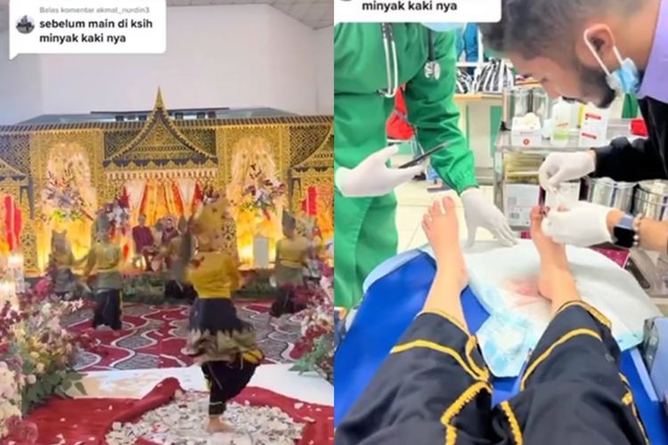 Rahasia Penari Piring Minang Lompat-Lompat di atas Beling, Disebut-sebut Pakai Minyak Kaki