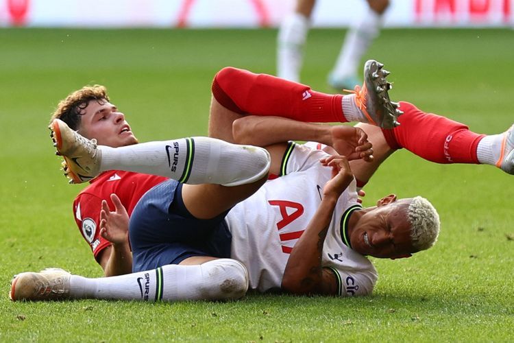 Richarlison Dipastikan Absen Perkuat Tottenham Hotspur Selama 7 Pekan Akibat Cedera