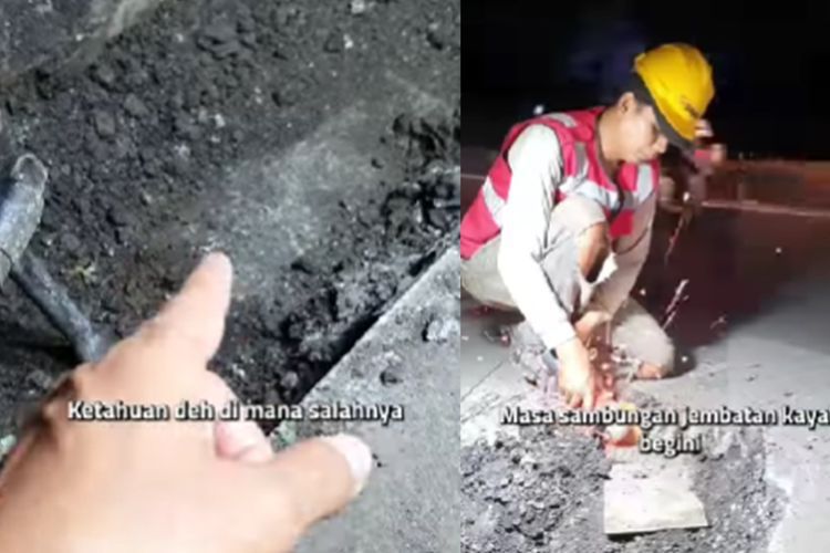 Viral Jalan Rusak Diperbaiki Gratis, Pas Dibongkar Ketahuan Isinya Cuma Pasir Tanah