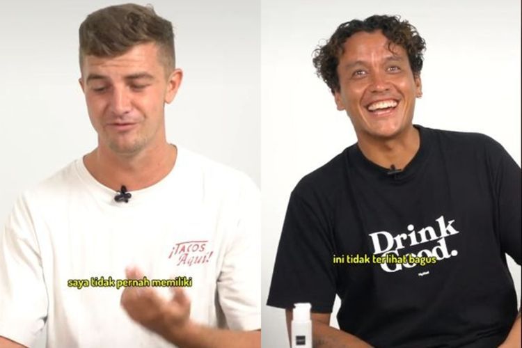 Momen Bule Nyobain Makan Dodol Khas Indonesia, Perasaannya Sampai Tak Enak