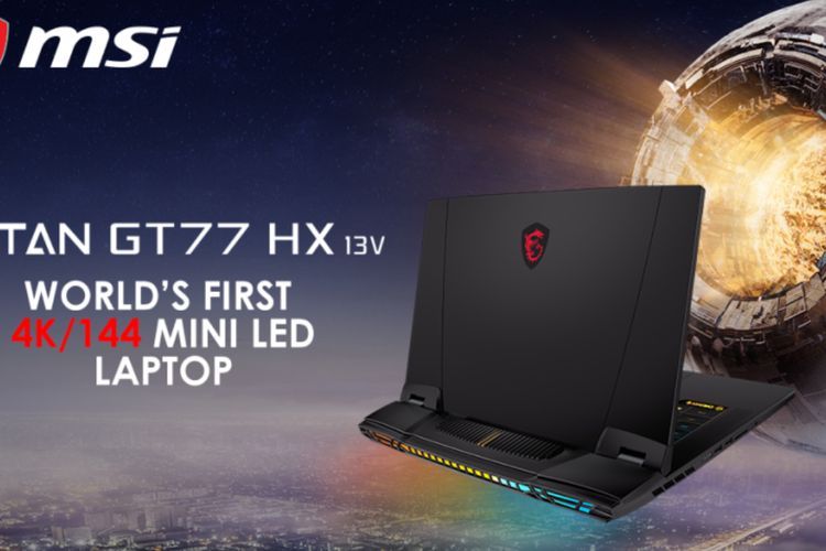 MSI Titan GT77 Siap Dirilis, Dibekali Mini LED 4K/144Hz: Gamers Wajib Punya!