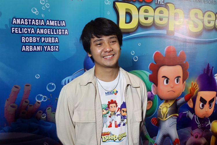 Perdana Arbani Yaziz Jadi Dubber Animasi Kiko In the Deep Sea , Siapin Air Biar Gak Seret
