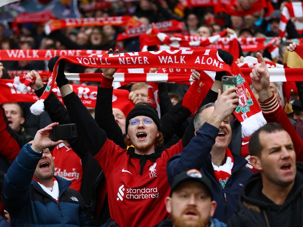 Liverpool Tindak Tegas Calo Tiket Ilegal, 1.100 Orang Kena Larangan Seumur Hidup