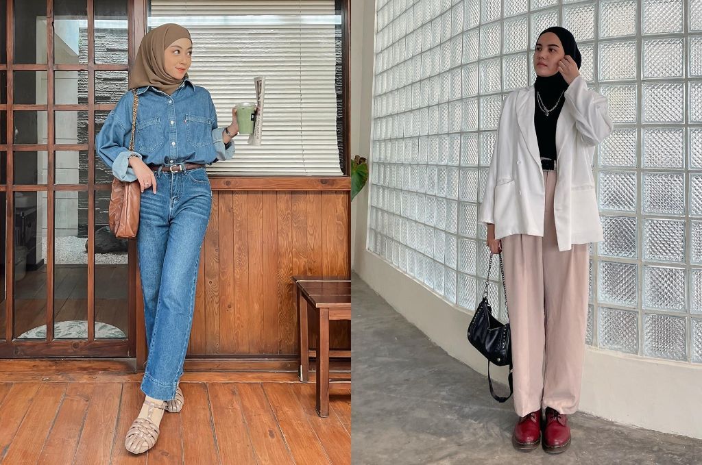 5 Outfit ke Kampus untuk Pengguna Hijab, Simple dan Stylish!