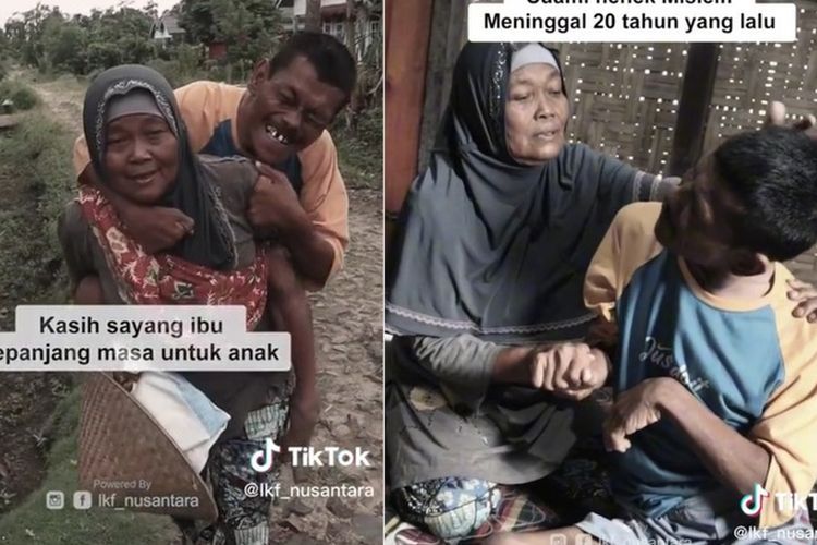 Kisah Nenek Misiem si Pembersih Makam, Harus Rawat Anak Lumpuh dan Abang ODGJ