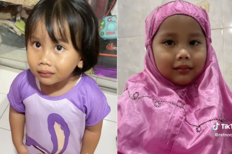 Momen Gemas Bocil Merengek Mau Ikut Tarawih padahal Non Muslim, Senyum Dikasih Mukena