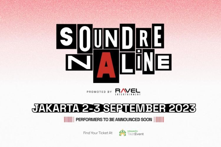 Soundrenaline Tahun Ini Digelar September 2023, Tiket Dijual Mulai 30 Maret