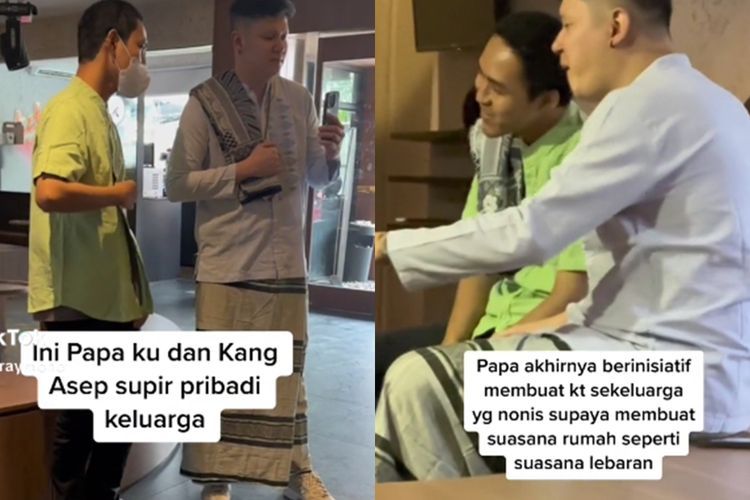 Sopir Gak Mudik, Keluarga Nonis Ini Sengaja Ubah Suasana Rumah Bak Lebaran, Banjir Pujian