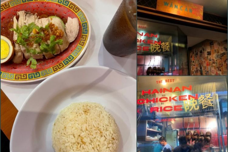 Mantul! Cicipi Nasi Hainan yang Gurih Harum Ala Singapura di Wancan