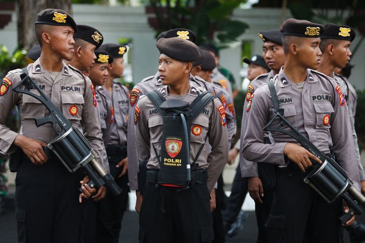 1.202 Personel Amankan Sidang Putusan Sistem Pemilu di MK