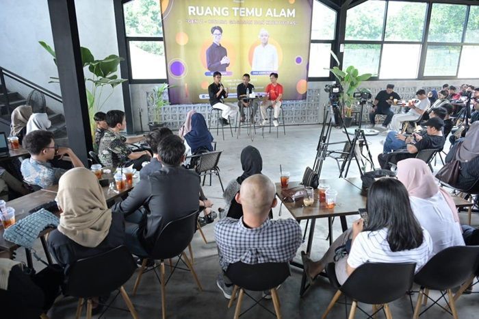 Bicara Gagasan dan Kreatifitas, Alam Ganjar Sampaikan Pesannya Menuju Indonesia Emas 2045 di Karanganyar