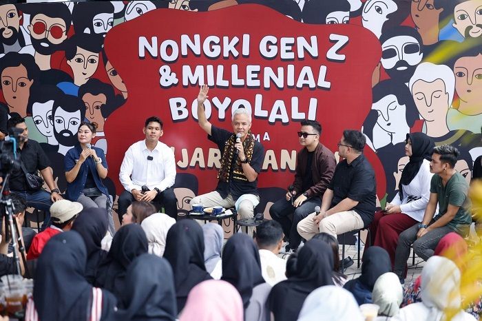 Berbagi Kisah Inspiratif, Ganjar Ingatkan Gen Z dan Milenial Pentingnya Kreatif dan Restu Orang Tua