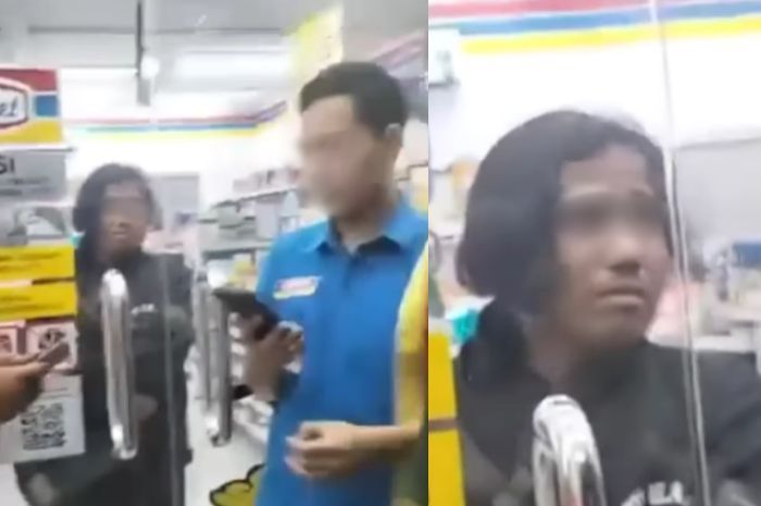 Viral Kepergok Curi Susu Anak, Pria Ini Dikunci Didalam Minimarket Oleh Pegawai