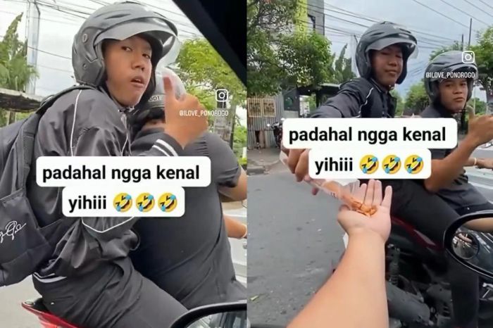 Viral Pengemudi Mobil Minta Makanan ke Orang Tak Dikenal di Lampu Merah, Bukti Cowok Gampang Akrab