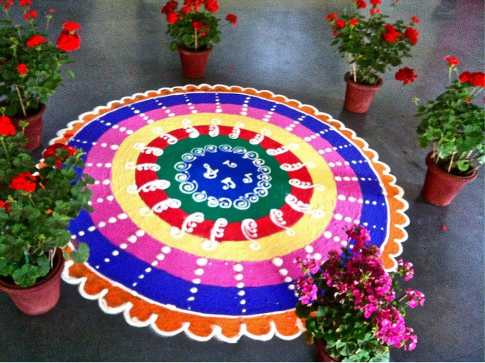 Rangoli: Seni Tradisional yang Kaya Makna dari India, Nepal, dan Bangladesh