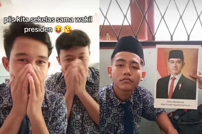 Viral! Siswa SMPN 1 Pangandaran Wajahnya Disebut Mirip Wakil Presiden Gibran, Warganet: Langsung Berkuasa di Kelas