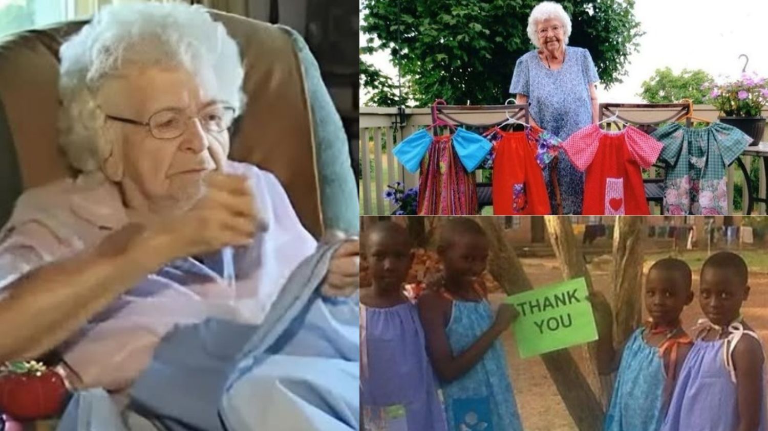 Kisah Inspiratif Lillian Weber, Nenek 99 Tahun Menjahit Gaun Setiap Hari untuk Anak-Anak di Afrika