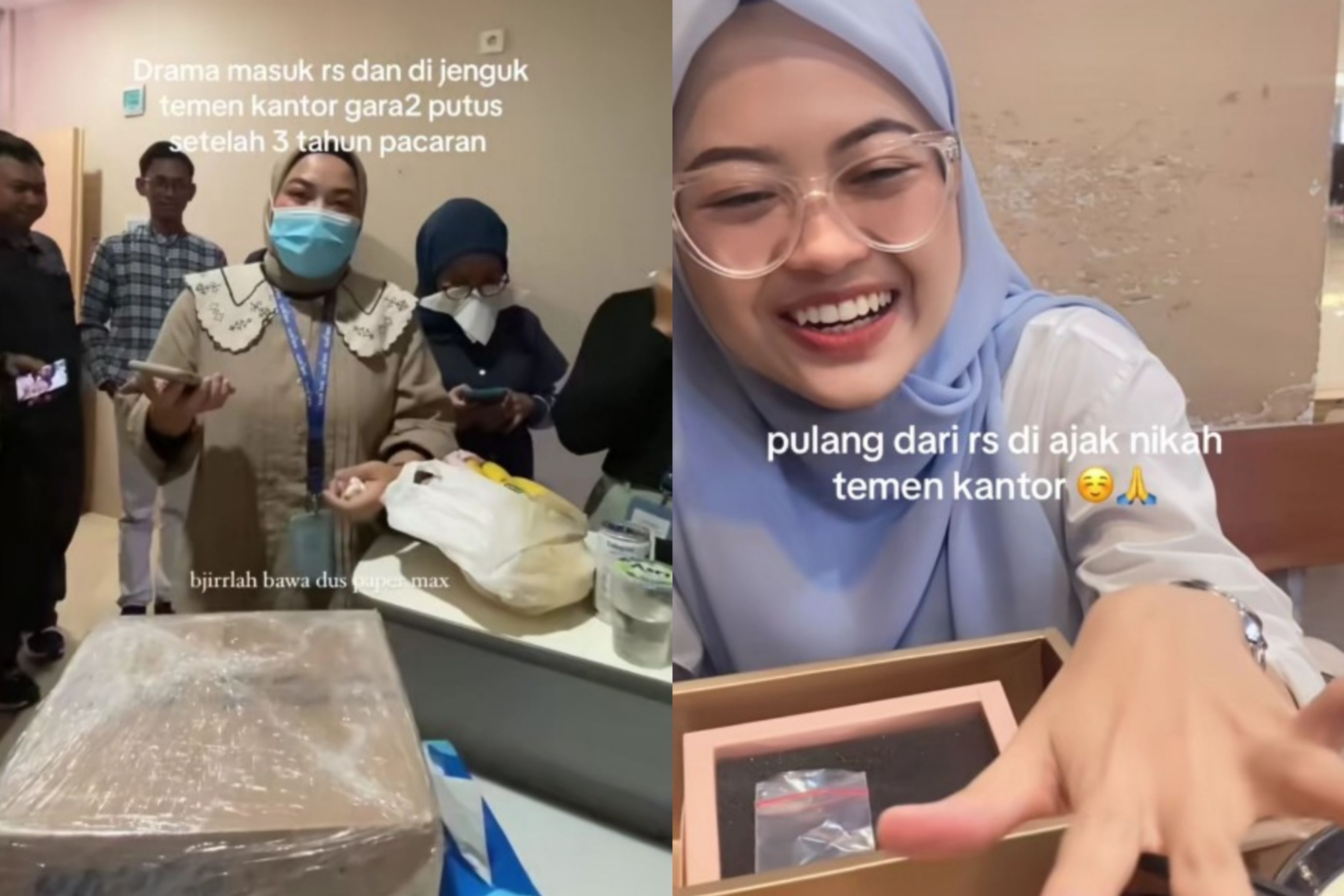 Viral! Wanita Cantik Ini Masuk Rumah Sakit Karena Putus Cinta, Usai Sembuh Malah Diajak Nikah Teman Kantor