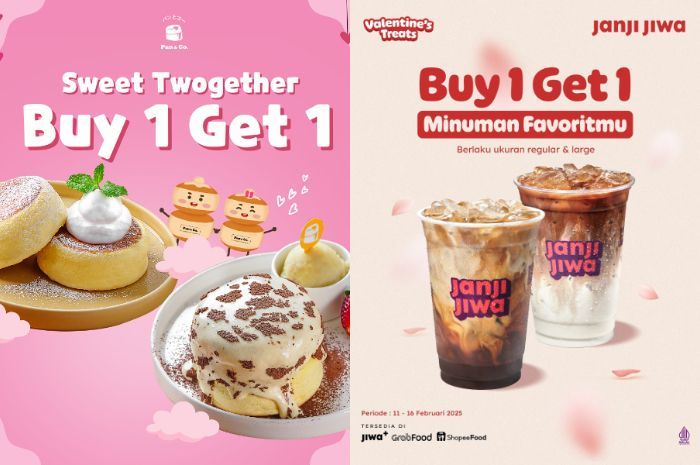 11 Promo Makanan dan Minuman di Hari Valentine 2025, Serbu!
