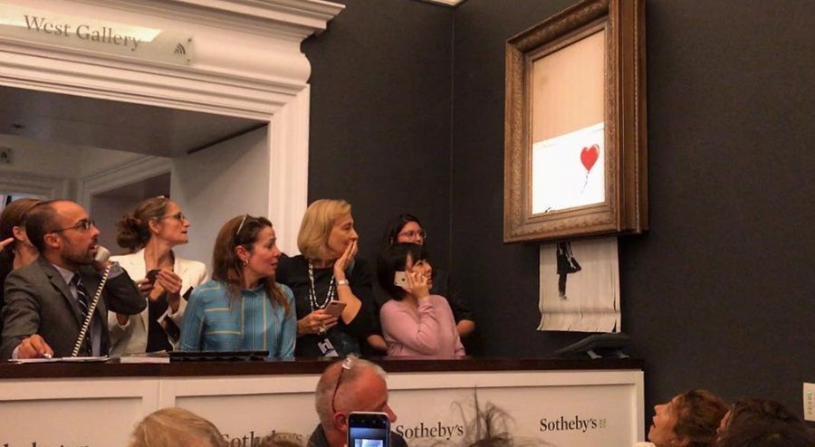 Dilelang Rp386 Miliar! Lukisan Banksy yang Hancur Ini Justru Makin Bernilai