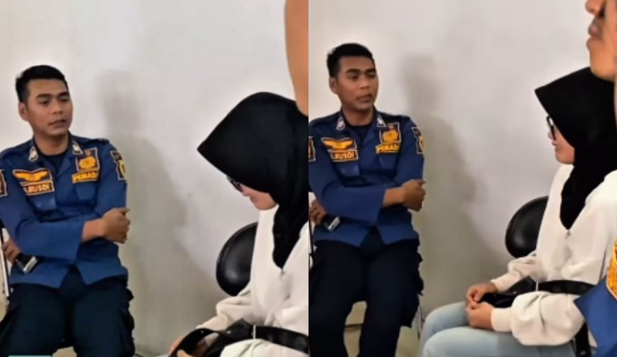 Viral Wanita di Bogor Datangi Kantor Damkar, Nangis Curhat Jadi Korban Penipuan