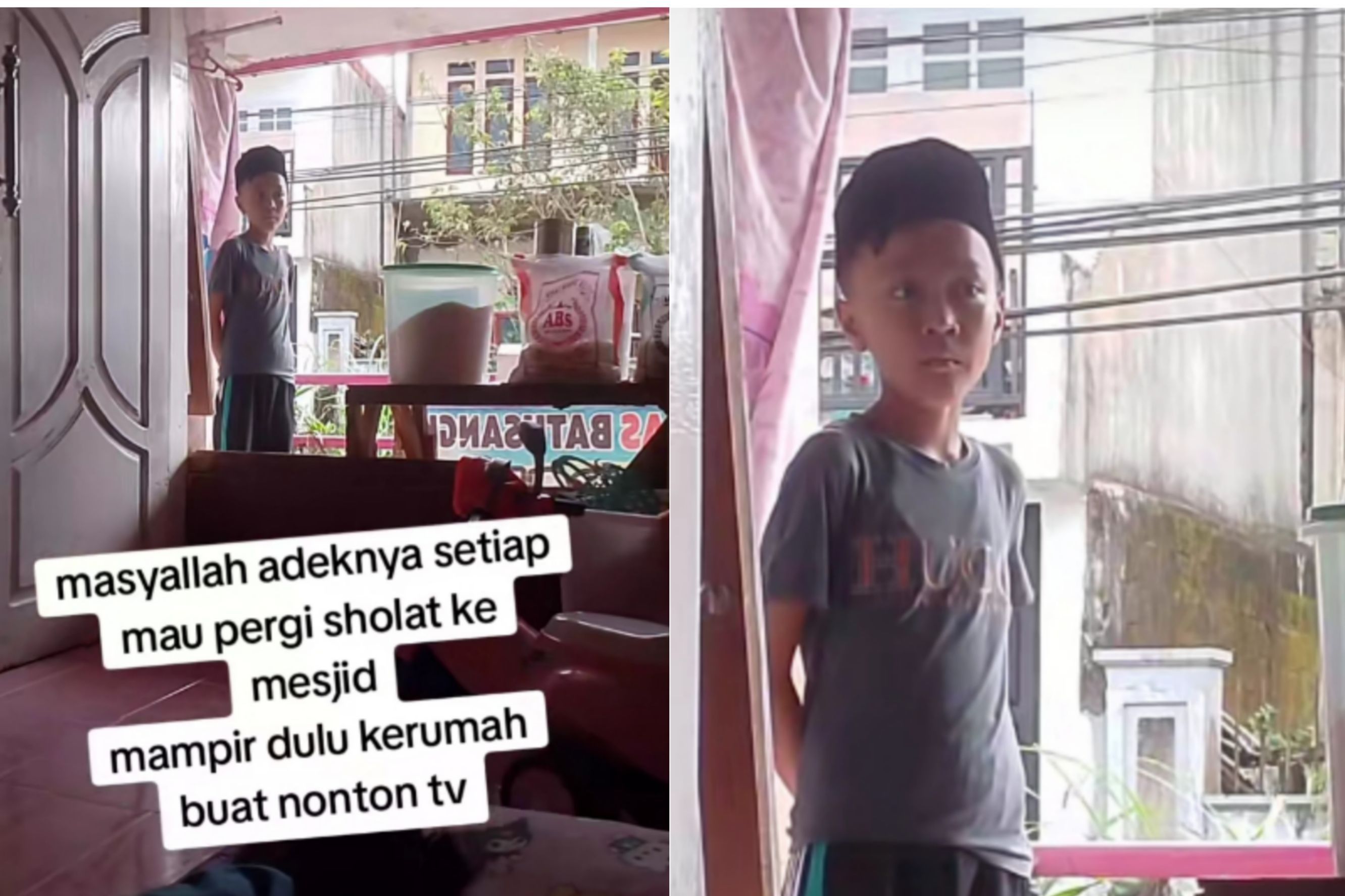 Bocah Rutin Mampir ke Rumah Tetangga Hanya untuk Menonton TV Sebelum ke Masjid