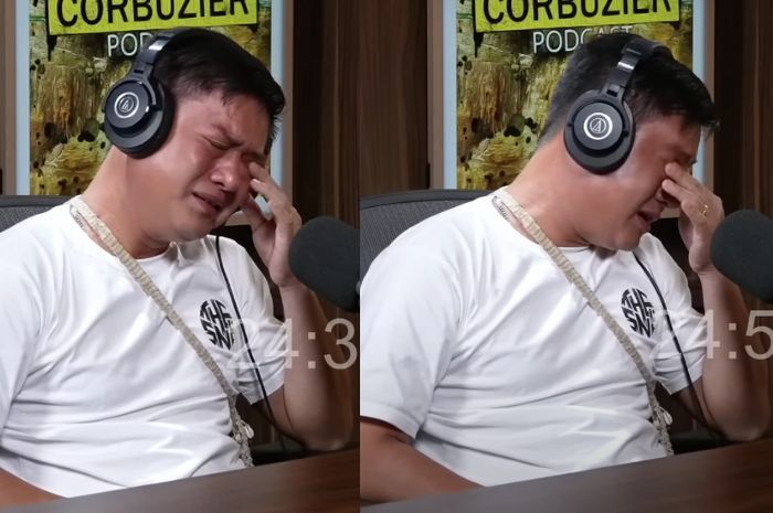Tangis Youtuber Bobon Santoso Tak Terbendung Ceritakan Kondisi Asli di Papua