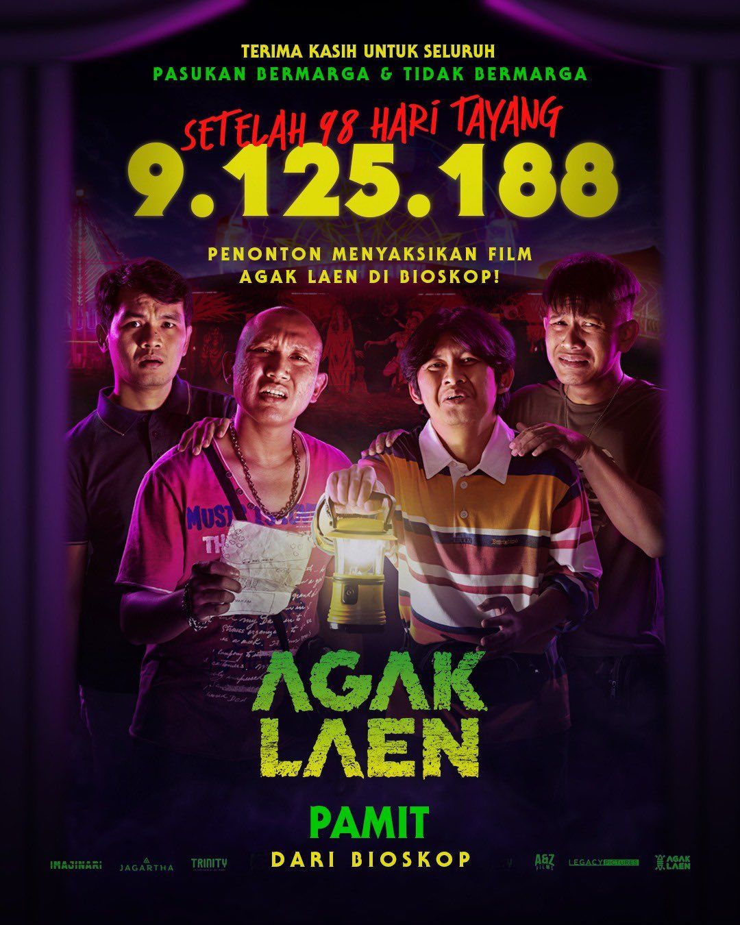 Sah! Film Agak Laen : Menyala Pantiku! Kalahkan Jumlah Penonton Avangers : Endgame