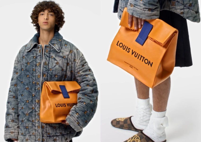 Louis Vuitton Luncurkan Tas Mirip Kantung Sandwich dengan Seharga Puluhan Juta