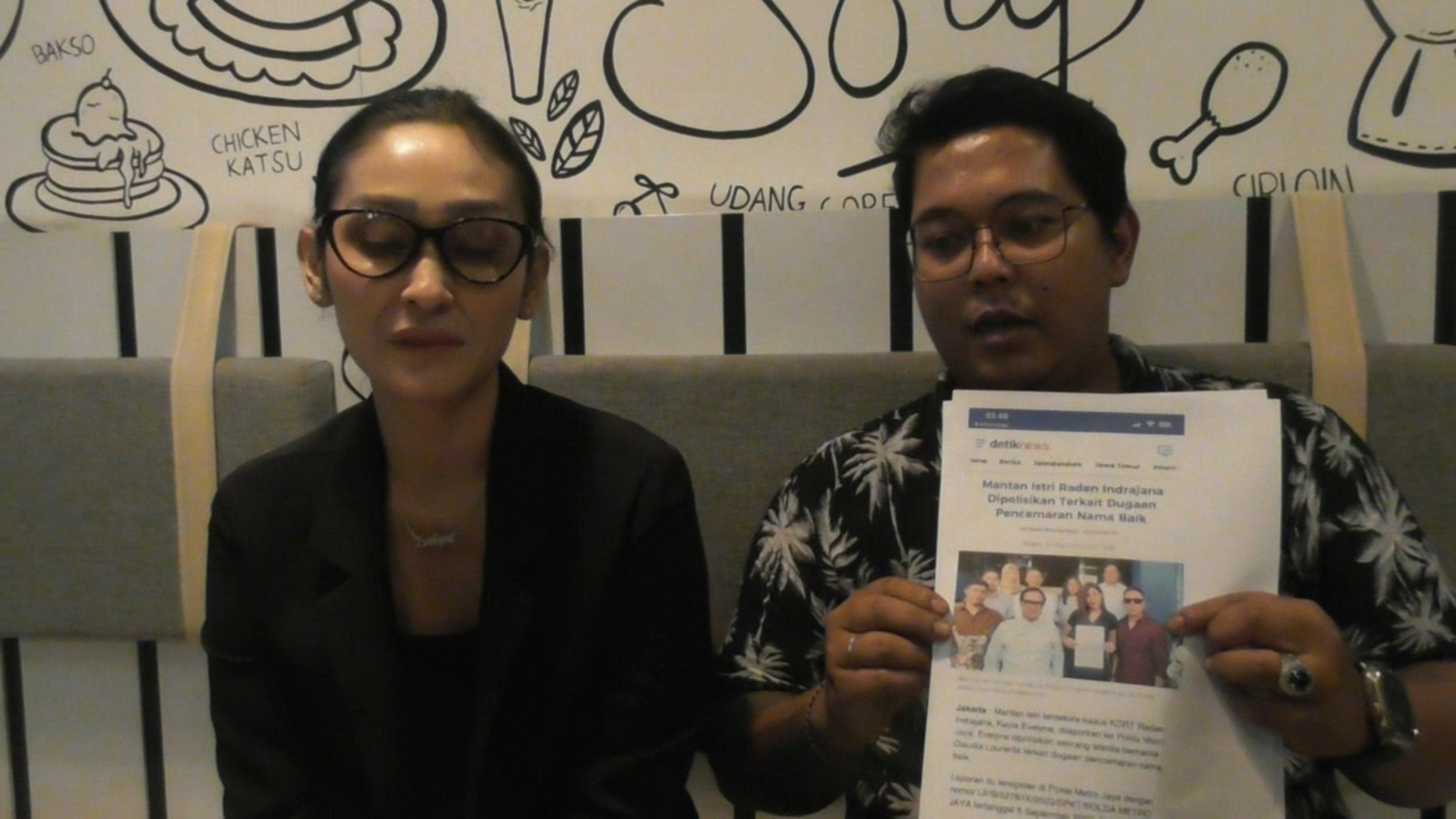 Mantan Istri Raden Indrajana Laporkan Balik Claudia Lorenta, Mengaku Tak Pernah Meneror