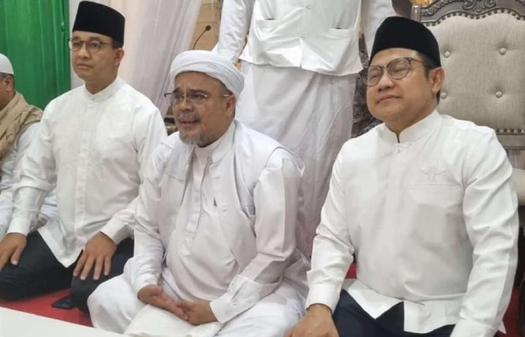 Anies Baswedan dan Cak Imin Bertemu Habib Rizieq di Petamburan, Ada Apa?