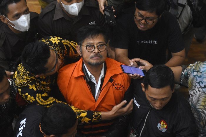 SYL akan Diperiksa Polisi Siang Ini Terkait Kasus Pemerasan oleh Firli Bahuri