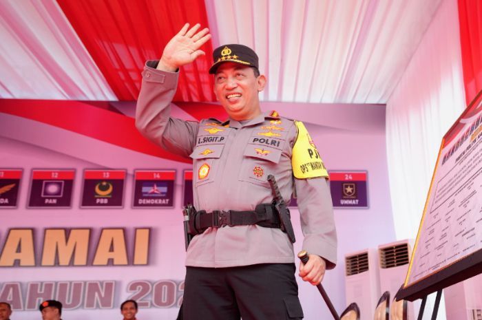 Operasi Mantap Brata Dimulai, Kapolri Pimpin Langsung Apel Gelar Pasukan