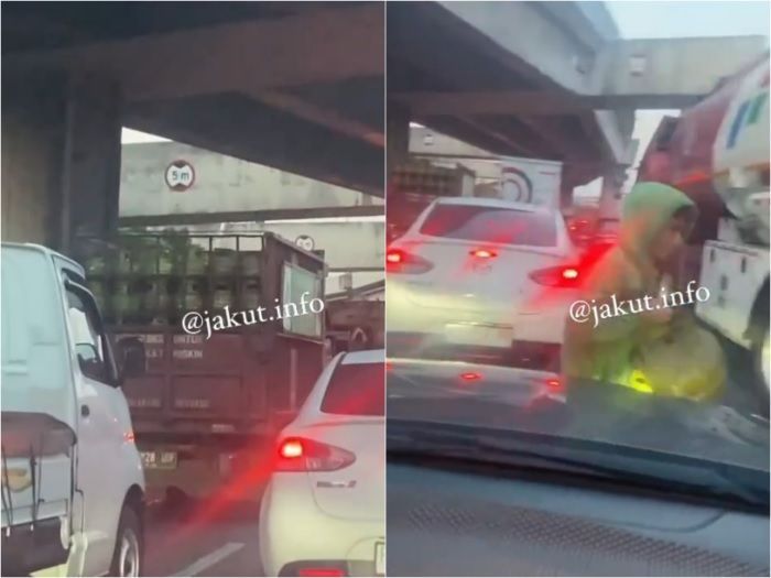 Viral Aksi Bajing Loncat Curi 2 Tabung Gas di Jakut, Polisi Turun Tangan