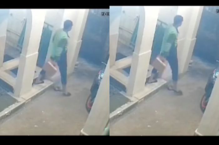 Viral Aksi Maling Kotak Amal di Mushola Ciputat, Padahal Isinya Cuma Rp1.800 Perak