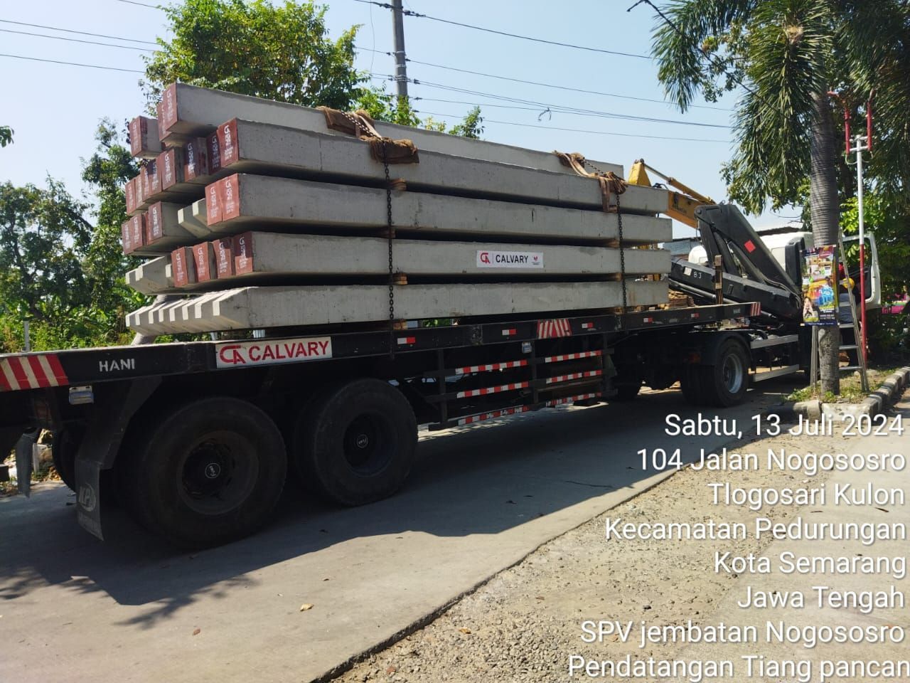 Pemkot Semarang Targetkan Pembangunan Jembatan Nogososro Selesai Akhir Oktober 2024
