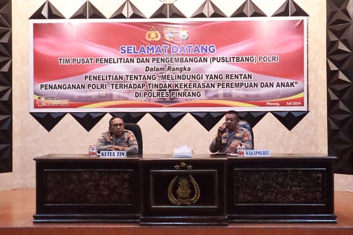Puslitbang Polri Gelar Penelitian di Polres Pinrang, Bahas Apa?