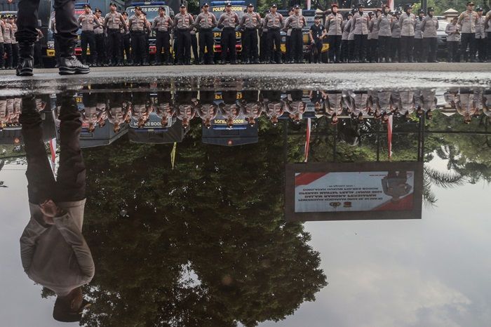 Pastikan Keamanan Penetapan Gubernur-Wagub Jakarta Hari Ini, Ratusan Personel Dikerahkan