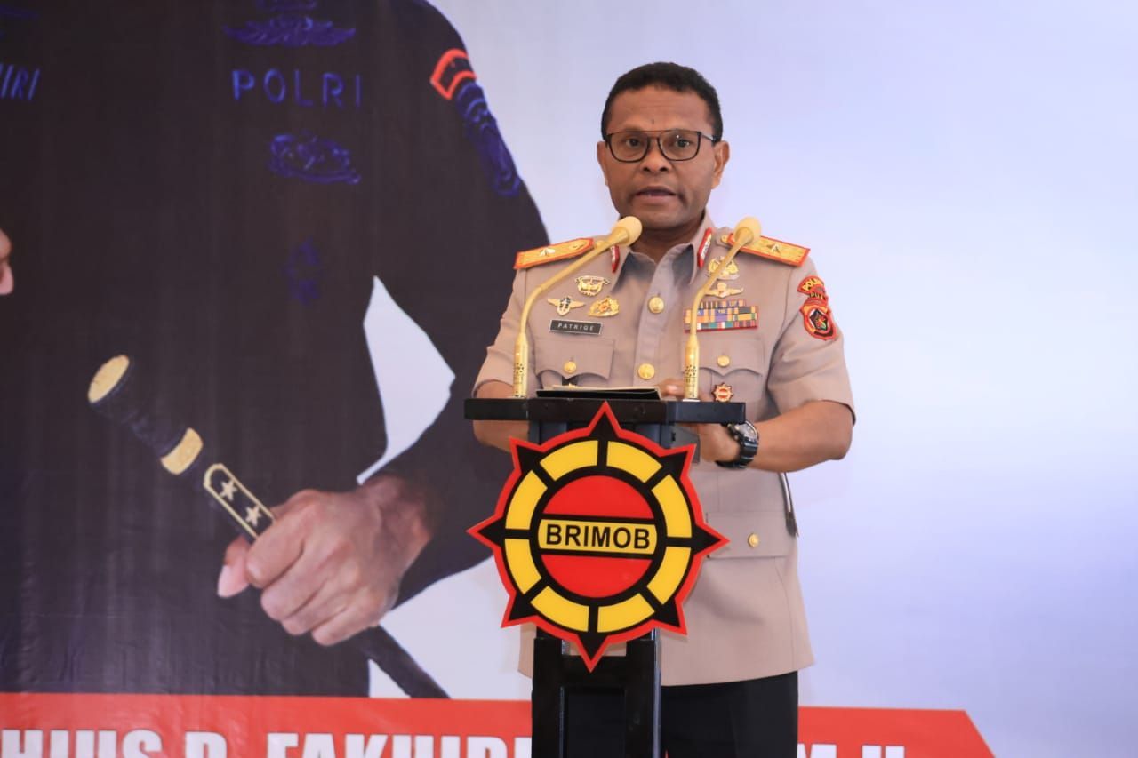 Komjen Mathius Fakhiri Ikut Pilkada, Kapolri Tunjuk Brigjen Patrige Jadi Kapolda Papua