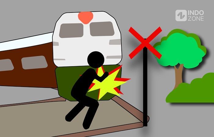 Merinding! Pria Melompat ke Arah KRL yang Melintas di Tangerang, Korban Langsung Tewas!