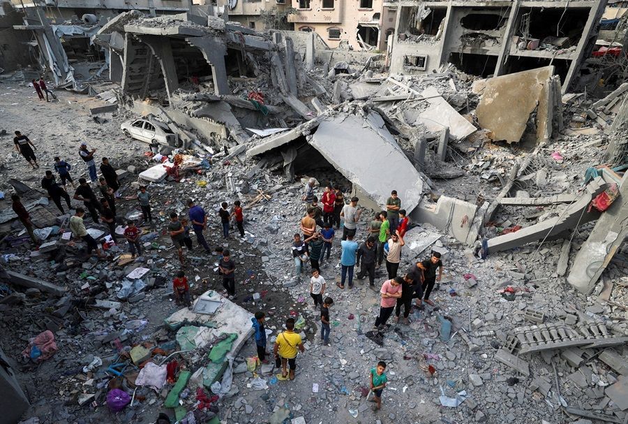 Sadis, OCHA Sebut Warga Gaza Dibiarkan Mati Kelaparan