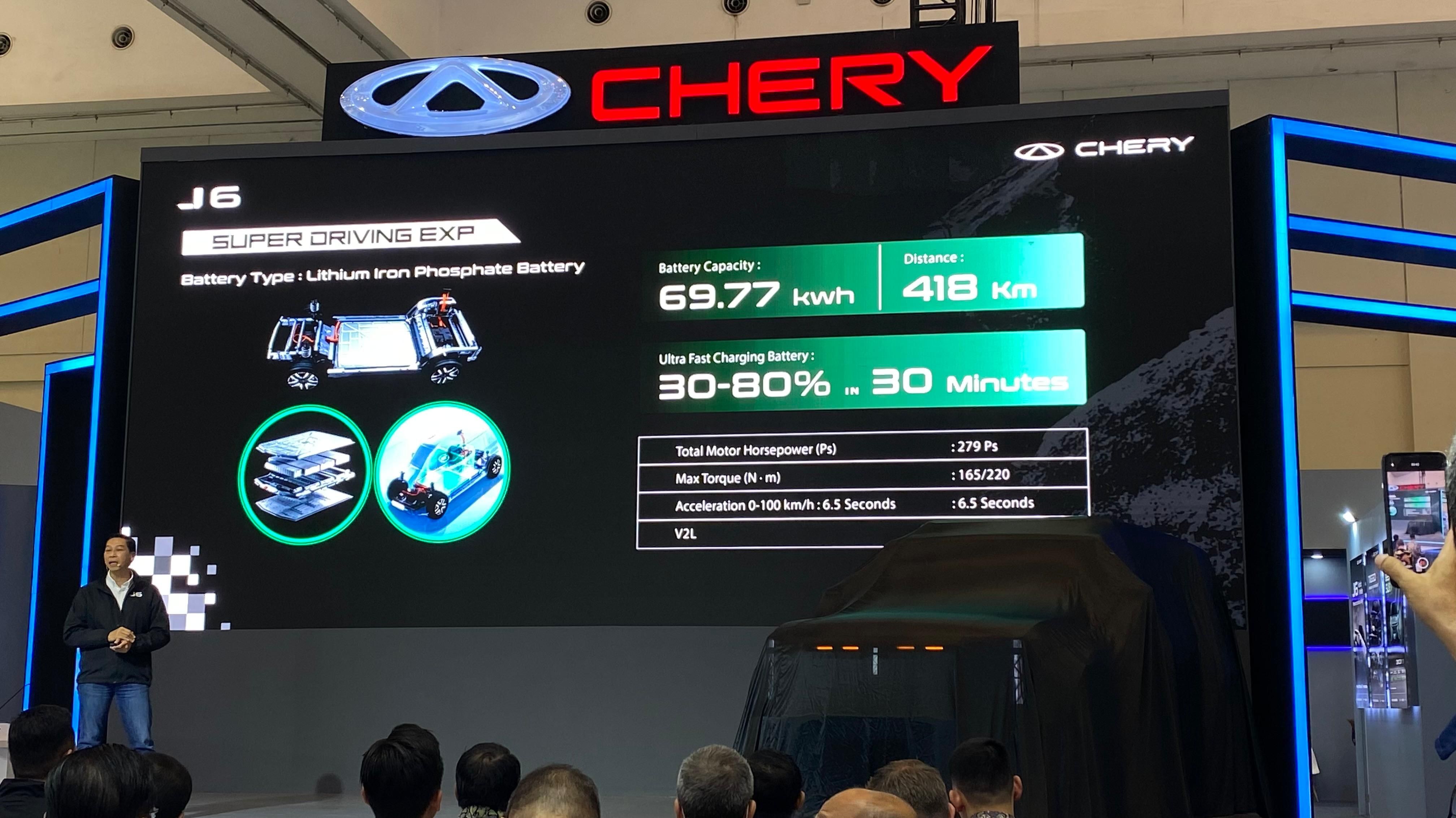 Baterai Masa Depan, EV Chery Bisa Tempuh 1.500 Km